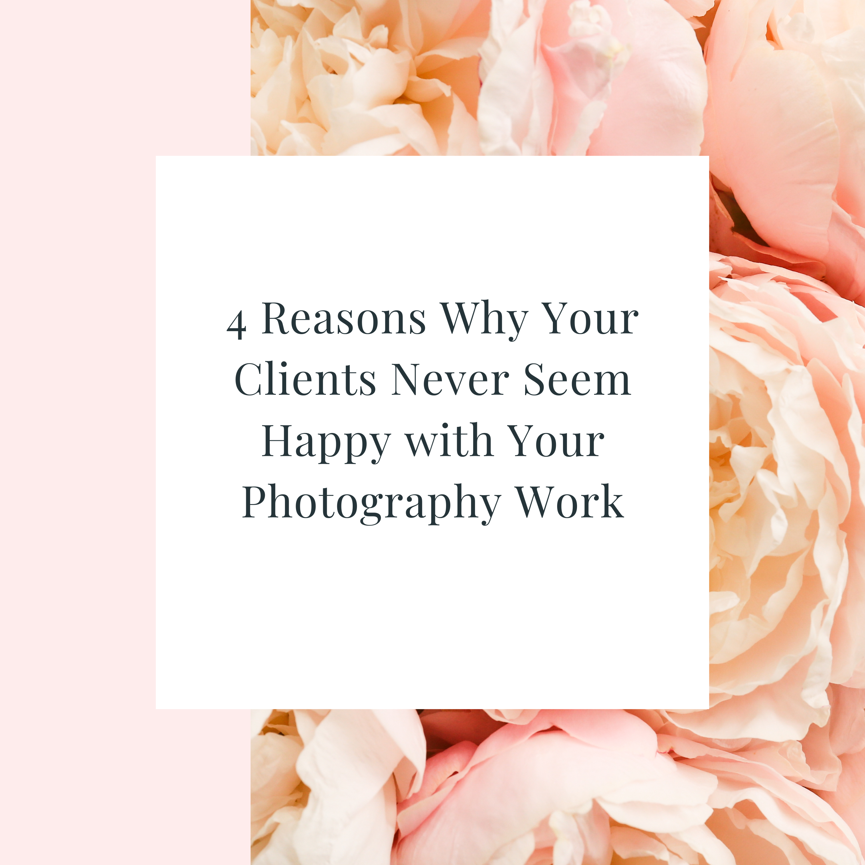 Unlock the secrets to client satisfaction! From clear expectations to consistent work, discover how to create delighted clients in your wedding photography journey.